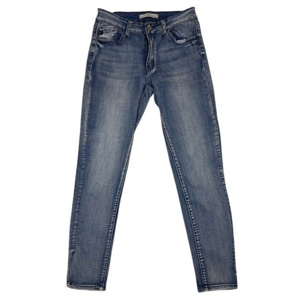 KanCan Jeans Womens 9/28 KC11214HRL Blue High Rise Skinny Stretch Medium Wash